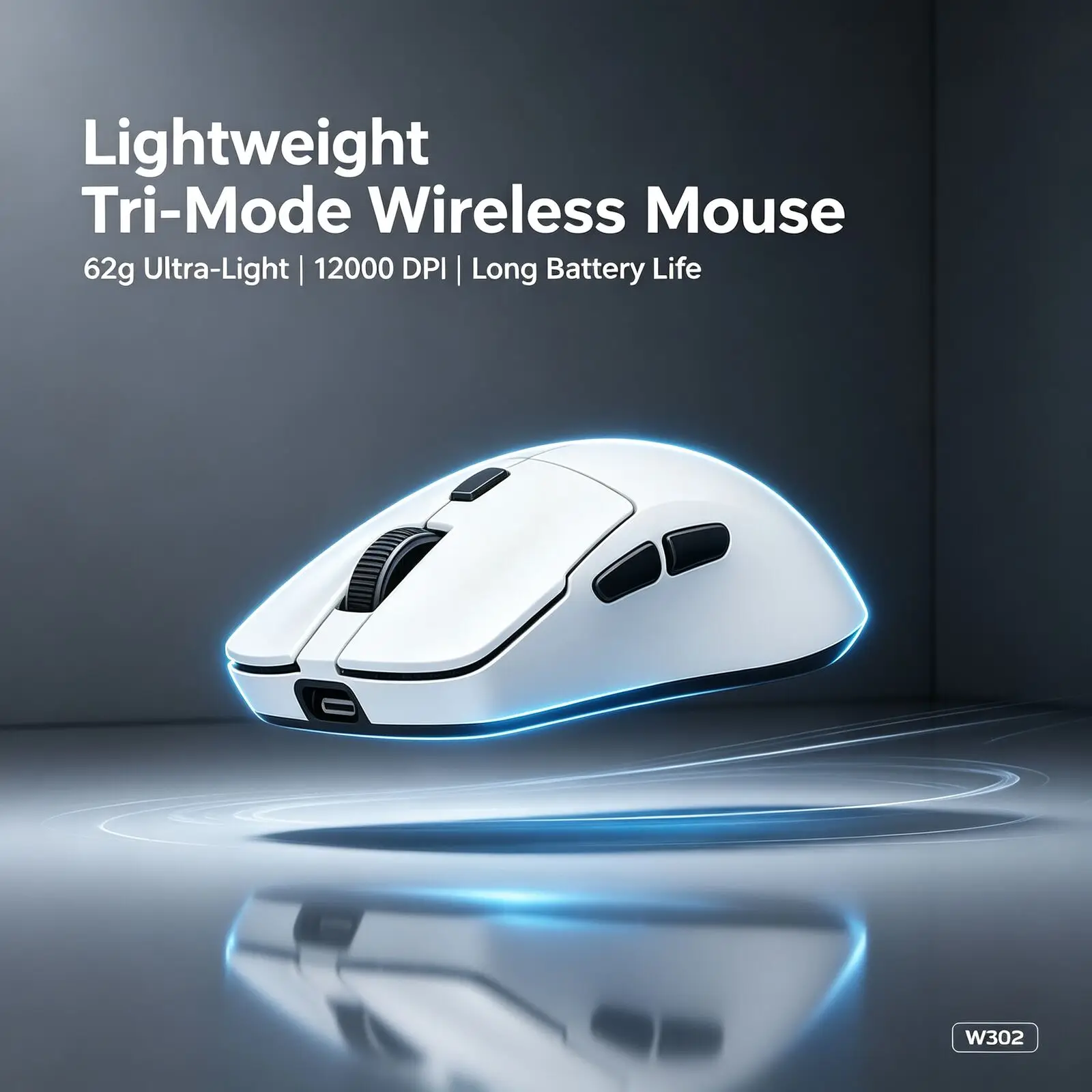 tri-mode-wireless-gaming-mouse-62g-lightweight-12000dpi-3311-sensor-rgb-rechargeable-ergonomic-computer-mice-for-pc-laptop-mac