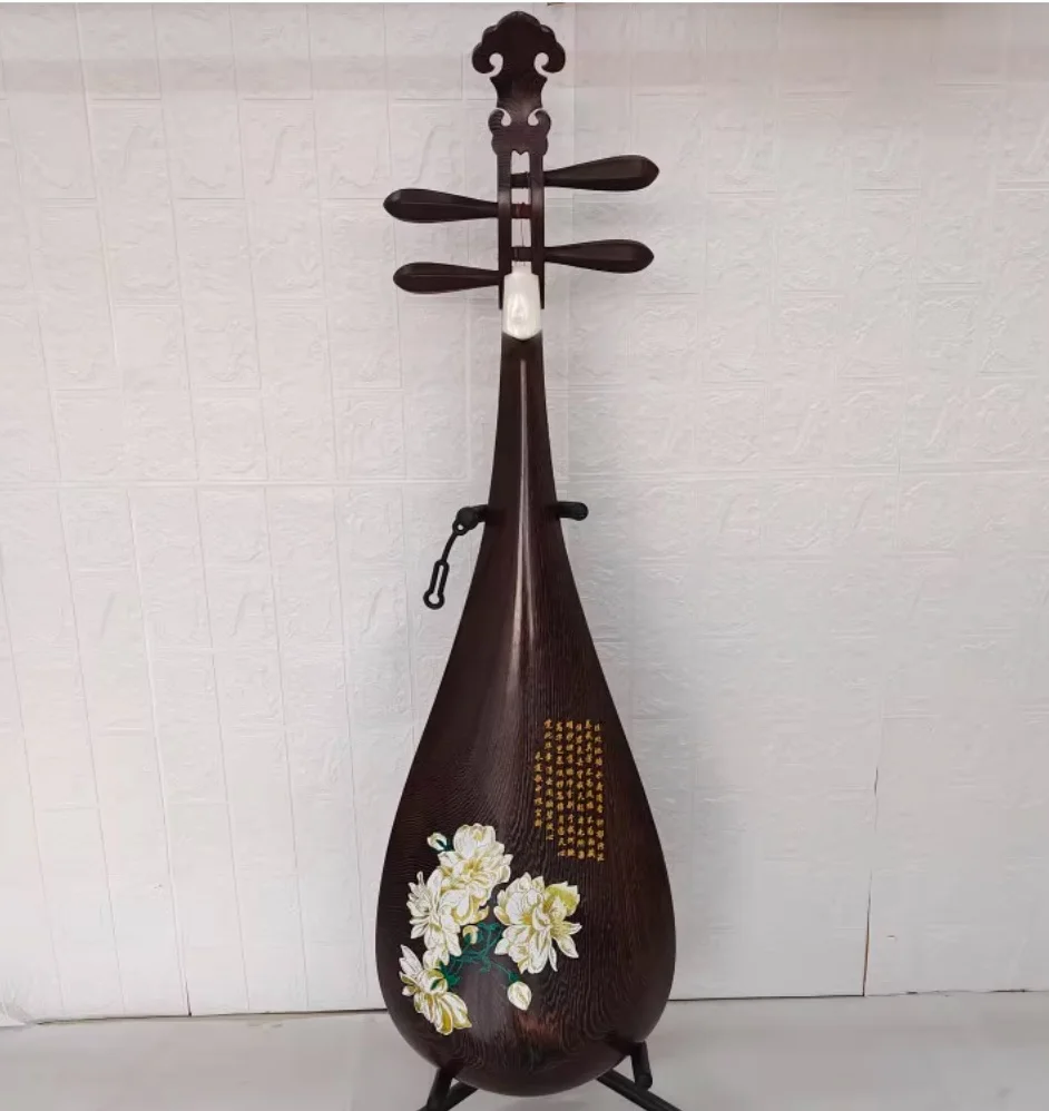 Pipa vintage style Wenge Chinese string instruments