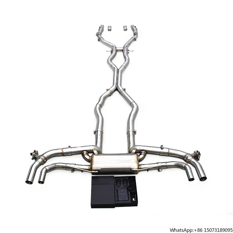 

Boska Stainless Steel Exhaust Pipe Muffler with Valve for -GLS580 M176 4.0TT 2019-2024