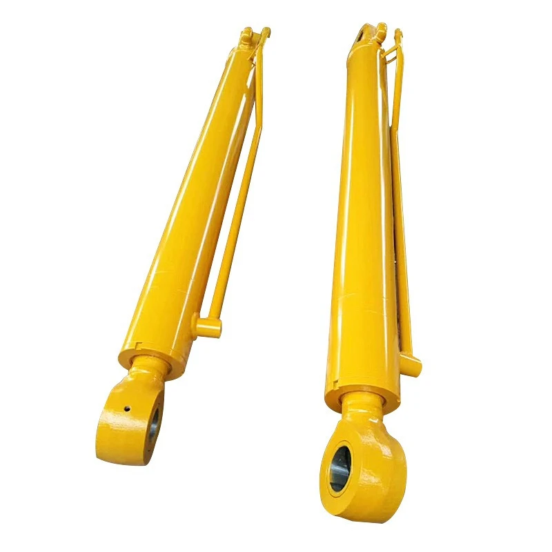 Excavator cylinder, bucket cylinder assembly and parts