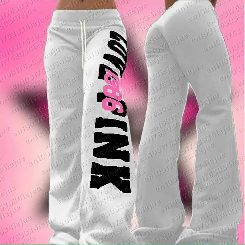 2026 Amerikanische Retro-Print-Freizeithose Vielseitiger Hot-Girl-Stil High-Street Harajuku-Stil Damen- und Kinder-Freizeithose – Detail 9