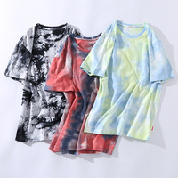 Oversize Tie Dye T-shirts Men Big Size Tops Tees Summer Hip Hop Casual Tshirts Plus Size 9XL10XL Clothes Baggy 150kg