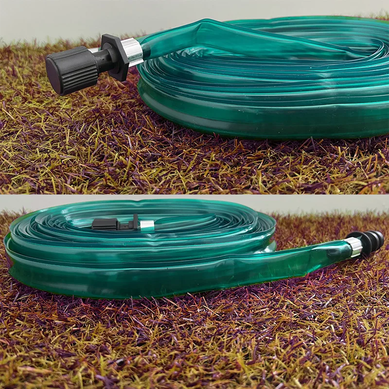 1 Set of Sprinkler Heads and Soaking Hoses. The Ground Soaking Drip Hose Is Very Suitable for Gardens and Vegetable Gardens