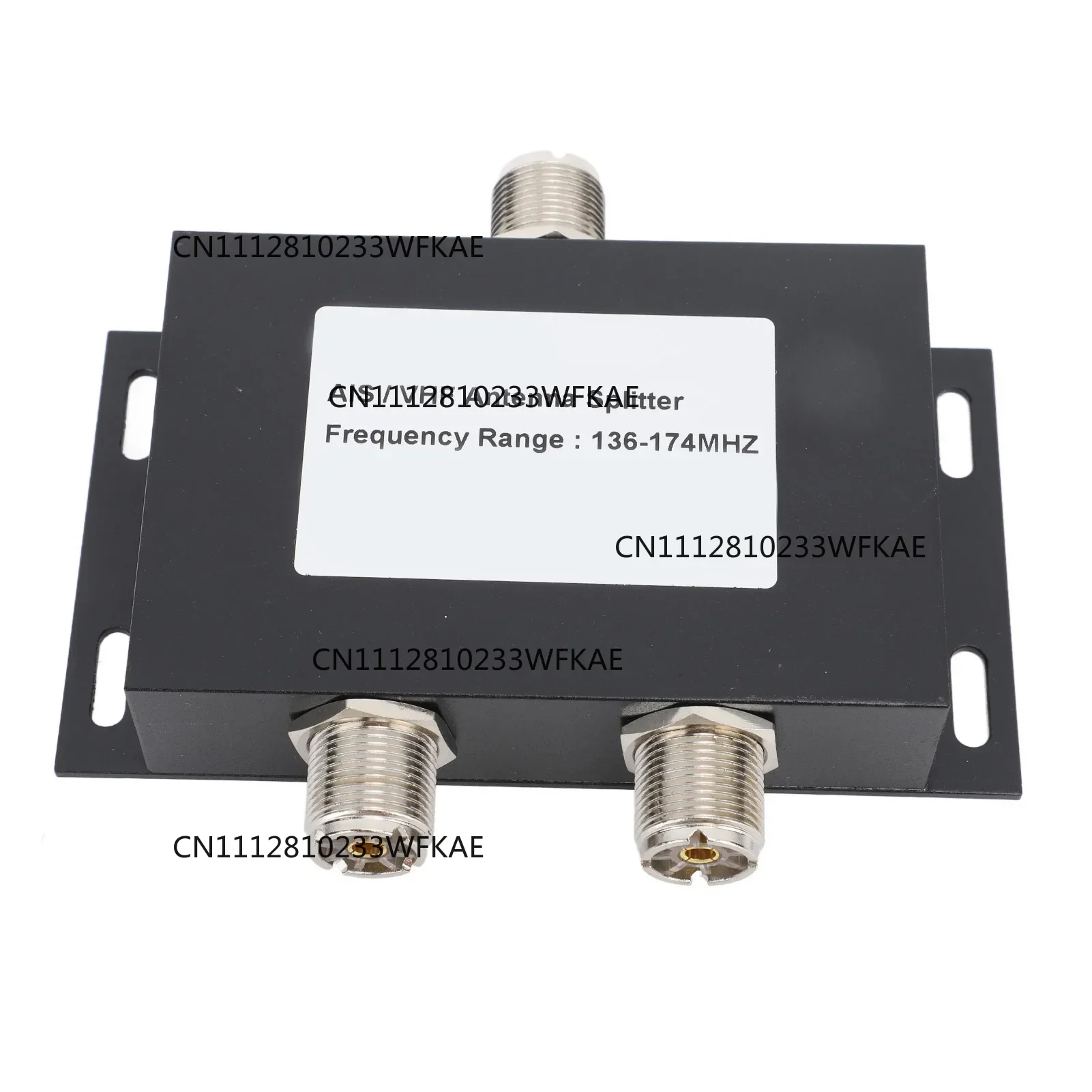 Boat Antennas Power Splitter 2 Ways 136 to 174MHz 100W VHF AIS Antenna Splitter Divider for Ship Marine System