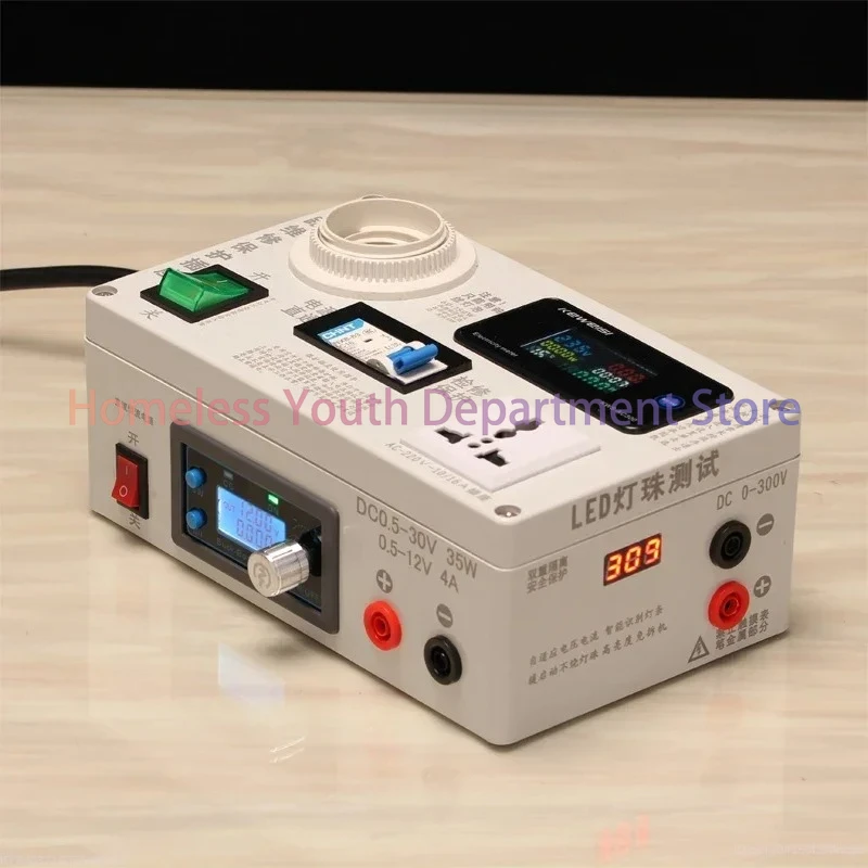 Electrical Maintenance Protection Socket Switching Power Supply Induction Cooker TV Power Meter Ammeter Portable LED Test