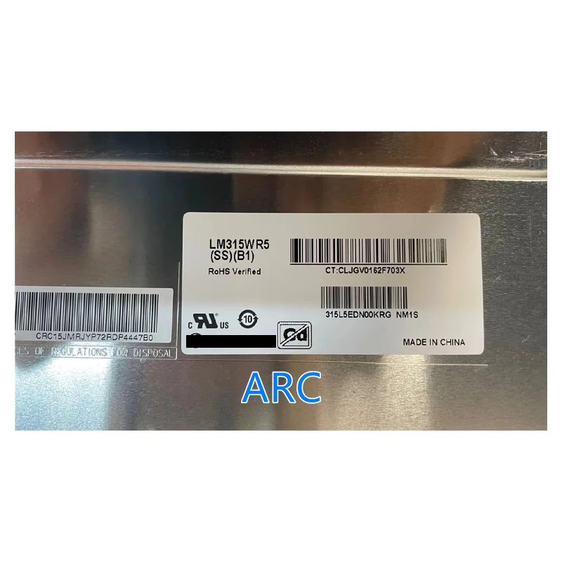 4 18kのhpスター32デザイナー4 18k/RTX3050Tiスクリーン新31.5 ''LM315WR5 SSB1 LM315WR5-SSB1 LM315WR5 (ss)(B1) オリジナル液晶画面