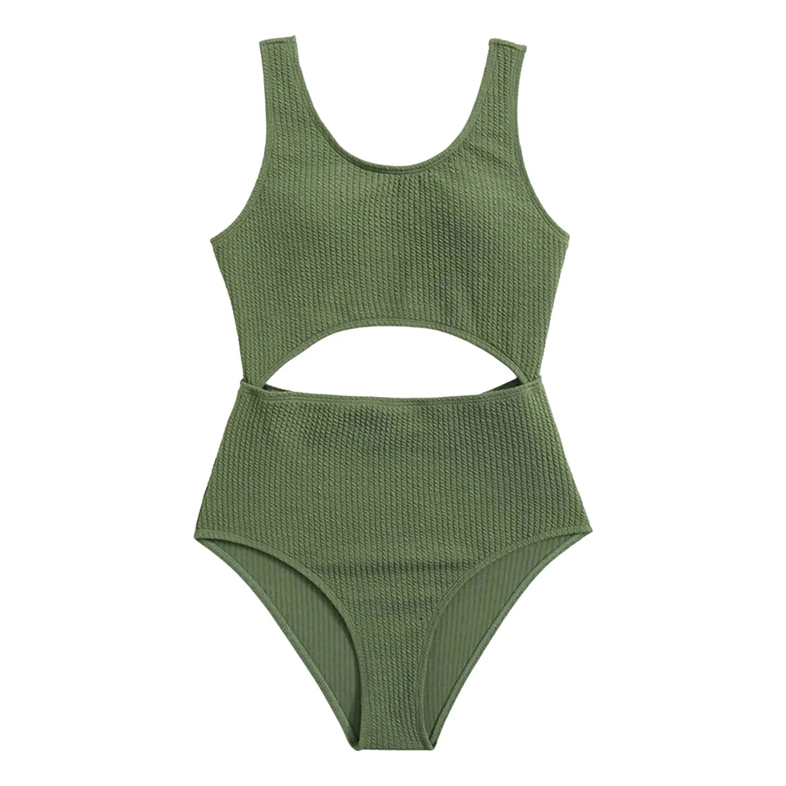 

Kids Girls One-piece Swimsuit Swim Leotard Sleeveless Hollow Out Swimwear Beachwear Pool Party Summer Swimming Bathing Suits