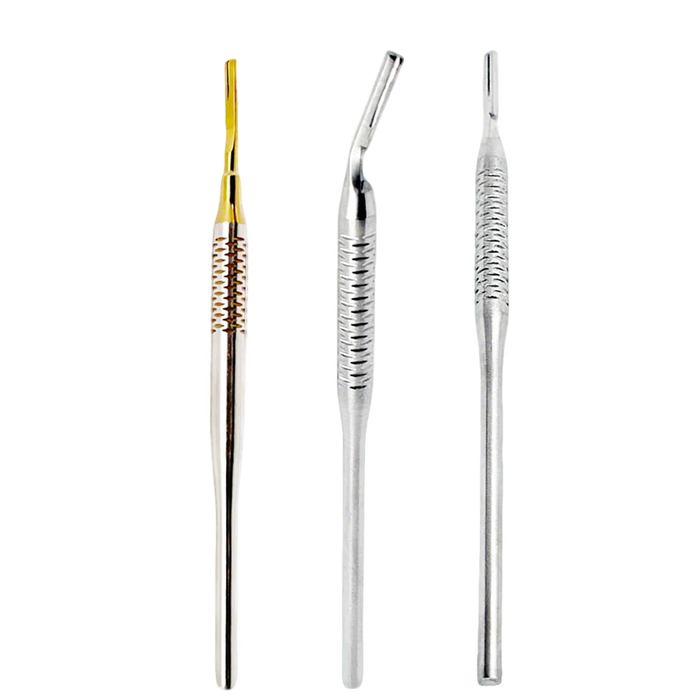 

Dental Scalpel Handle for No 3 Blades Oral Surgery Tools High Quality Ergonomic Design Professional Use