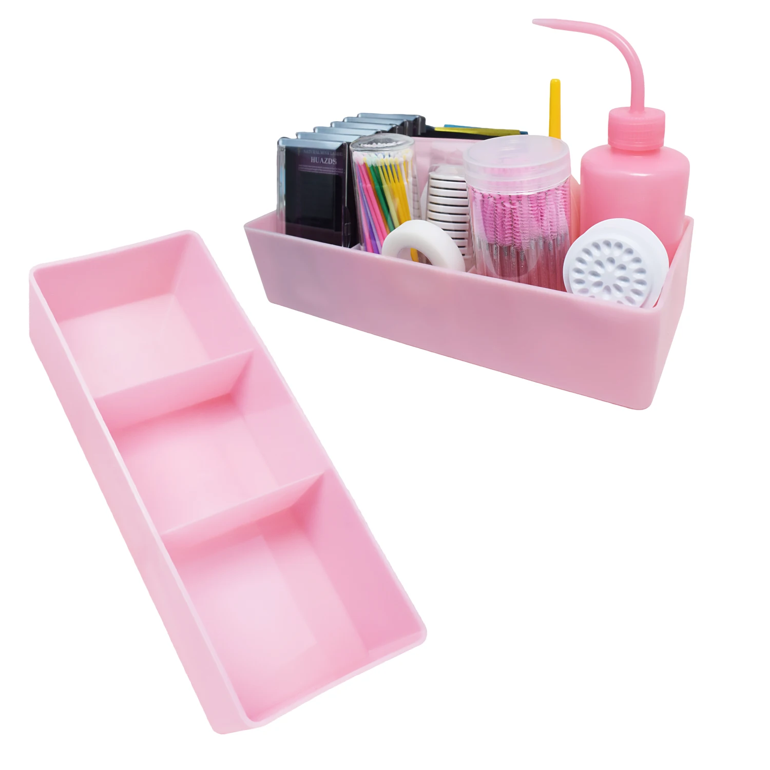 False Eyelash Storage Box For Eyelash Extension Tool Organizer Lash Accessories Cosmetic Makeup Tools Storage Box Wholesale