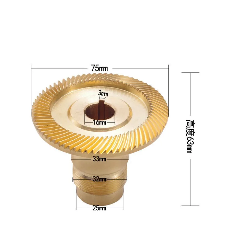 1x Milling Machine Part Servo Power Feed Type The Mill Bronze Gear For Bridgeport