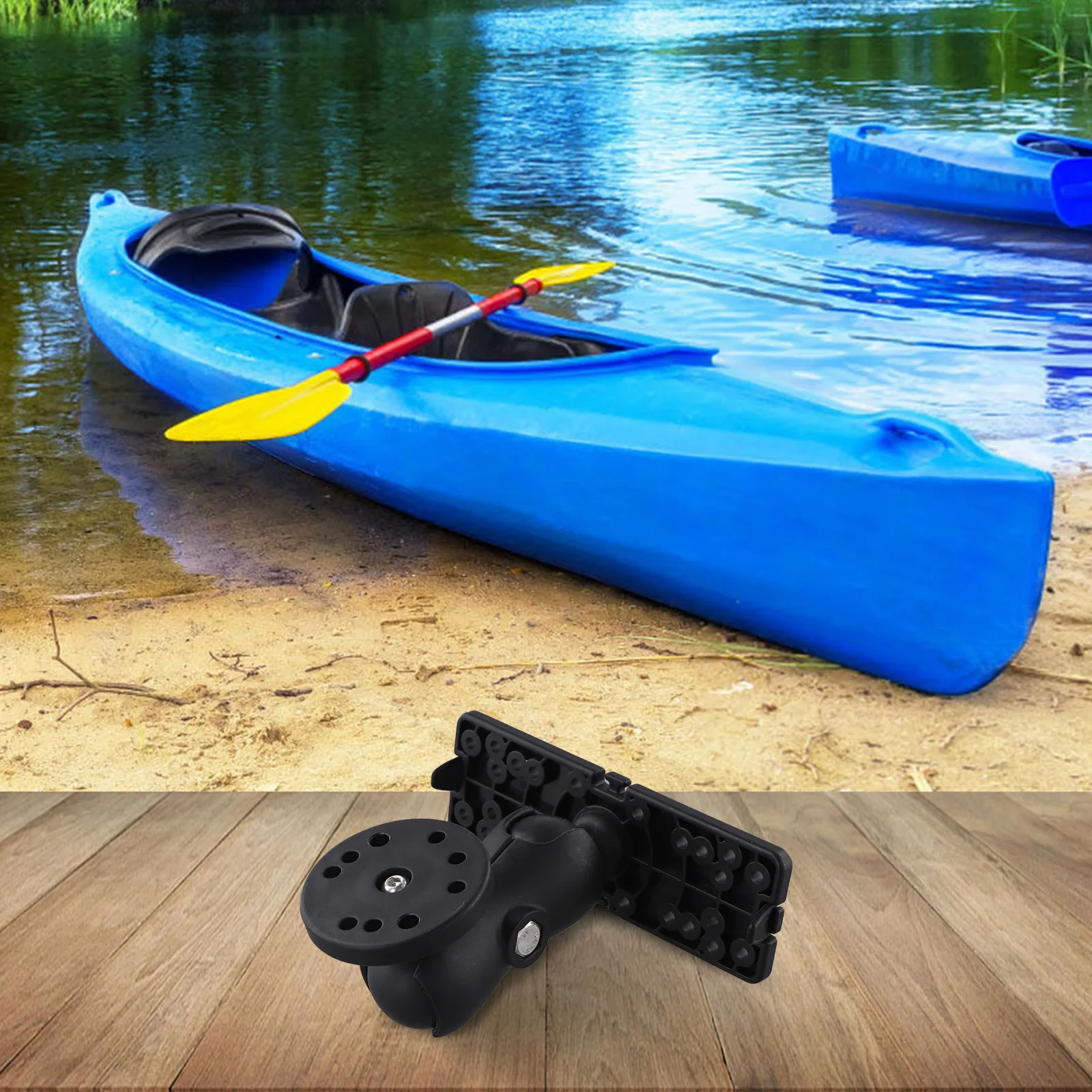 

Крепление для эхолота, кронштейн для детектора рыбы, шаровое крепление для эхолота, держатель для эхолота для каяка, морских судов, аксессуары ﻿