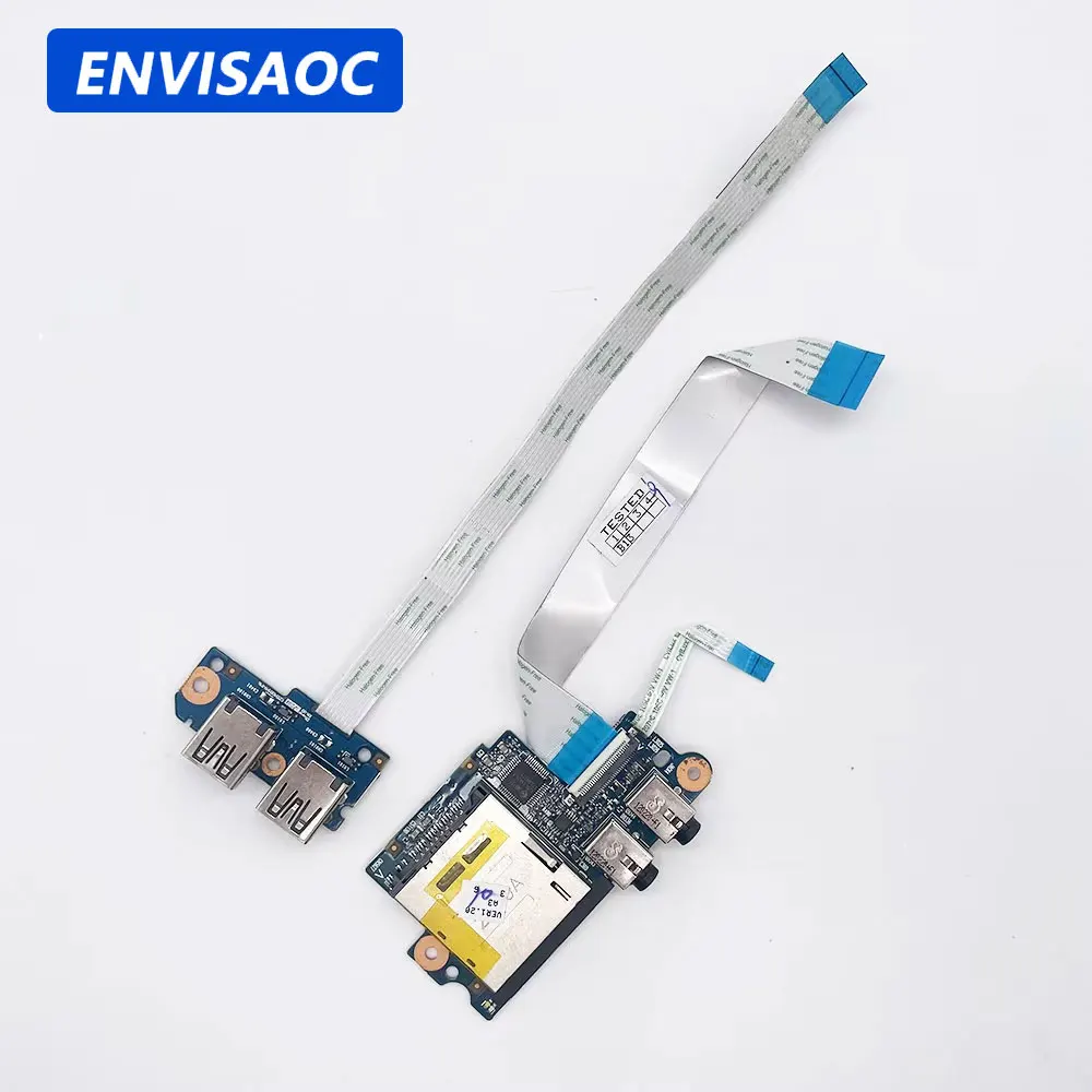 Do HP Probook 4530S 4535S 4540S 4730S 4430S 4330S czytnik kart do laptopa słuchawki audio gniazdo USB płyta 6050A 2411401   6050A 2410701