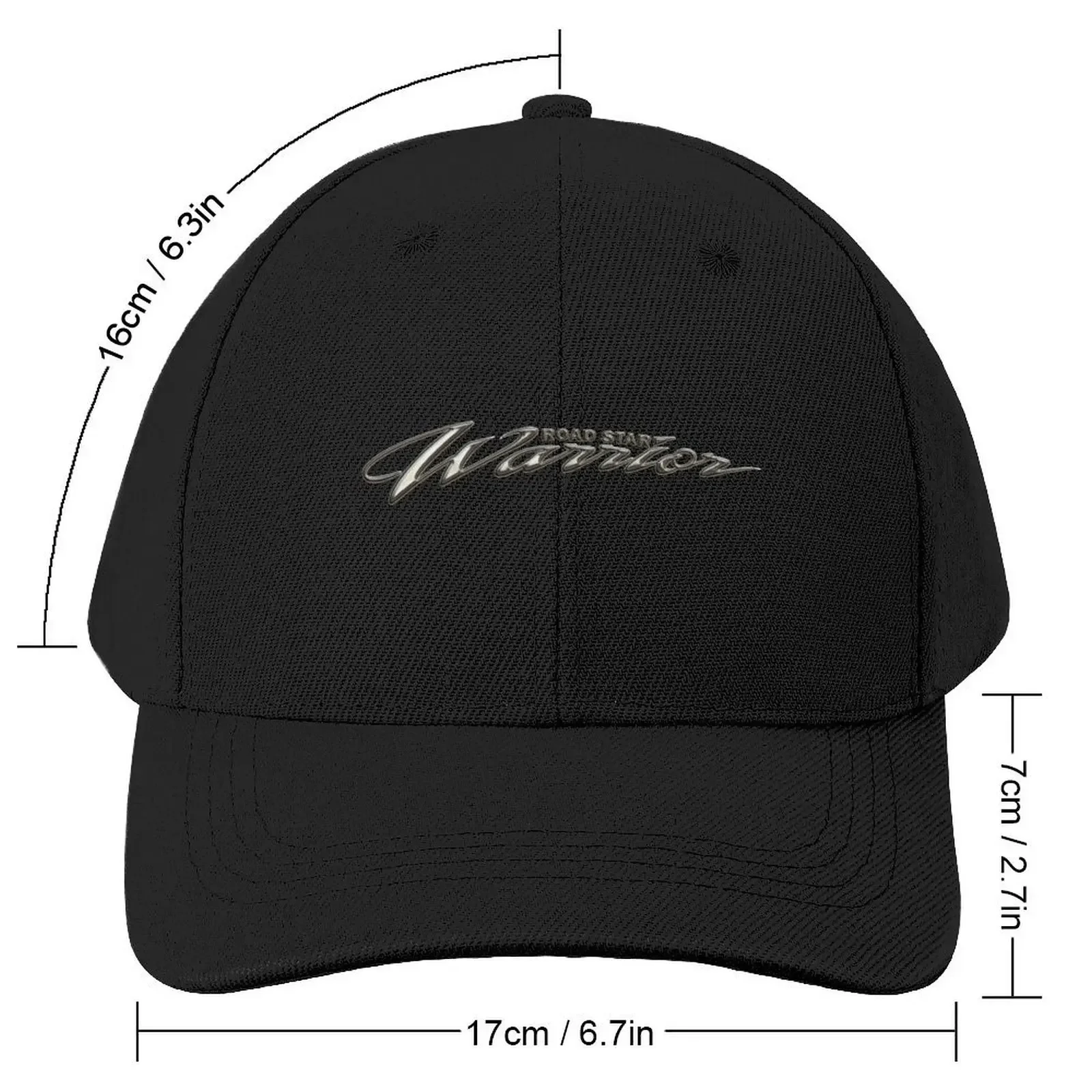 Warrior XV 1700, XV1700 logo 2 Baseball Cap Golf birthday Male Women's