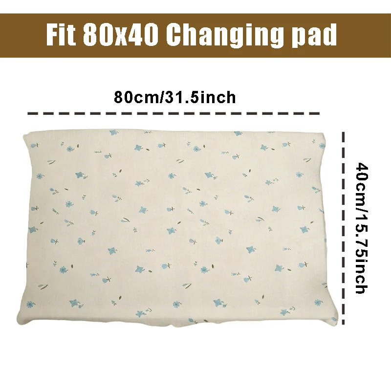 Babies Changing Pad Covers Changing Pad Sheets for Boy and Girl Baby Nursery Diaper Changing Table Pad Cover Soft & Breathable