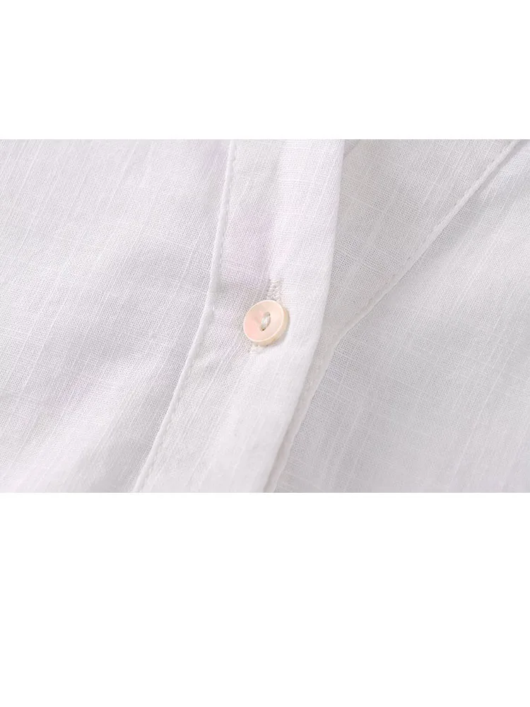 Letnia damska bluzka szyfonowa w jednolitym kolorze, codzienna bluzka z dekoltem w serek, na ramiączkach, damska bluzka z długim rękawem, luźna, odzież uliczna Y2K