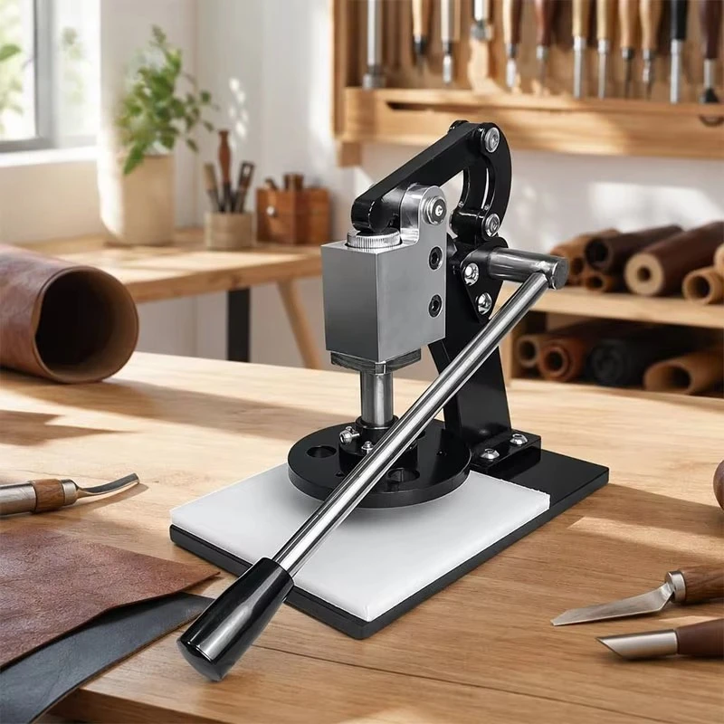 Multifunctional Garment Fabrics Textile Flower Cutting Tools Small Home Desktop Manual Die Cutting Machine