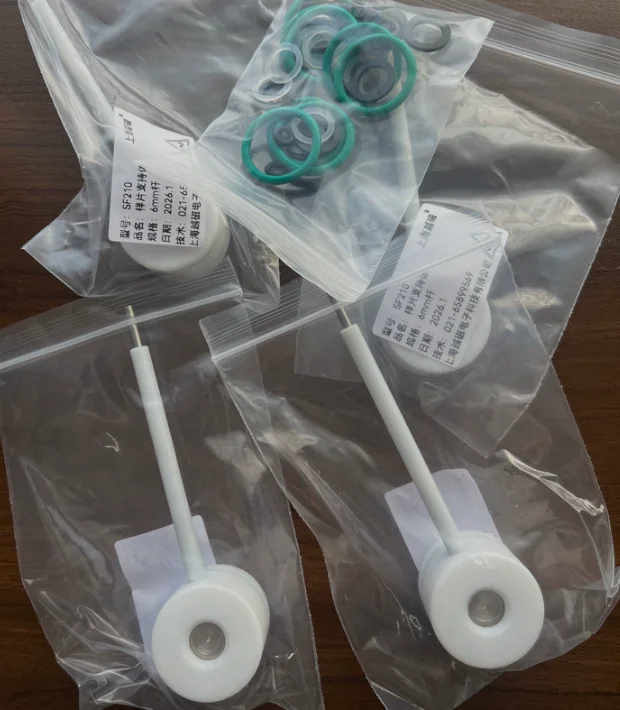 SF210 sample support/replaceable electrode clip (6mm PTFE rod, working area 1cm ²)