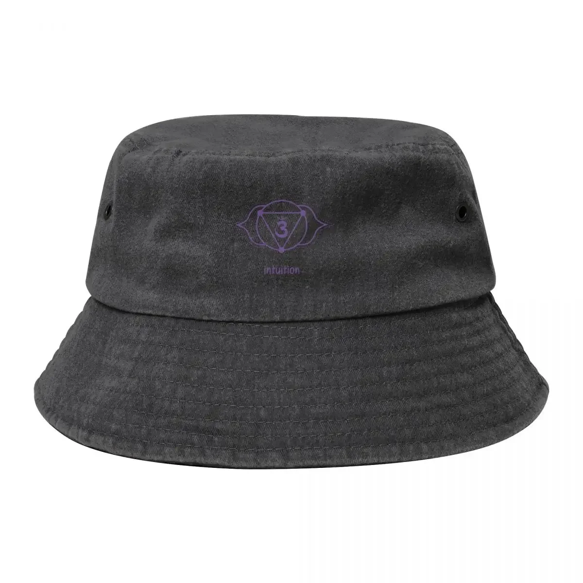 Third Eye Chakra - Intuition Bucket Hat |-F-| Hat Man Luxury hard hat Vintage Men's Caps Women's