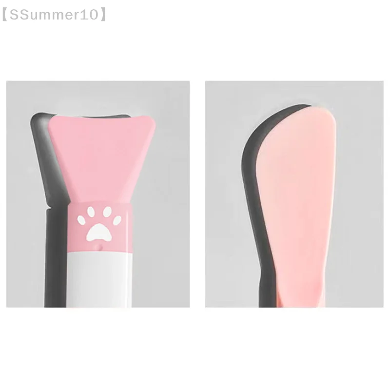 【SSummer10】1/5Pcs Double-Headed Silicone Mask Brush Soft Head Smear Mud Mask Facial Beauty Salon Skin Care Tools【SS】