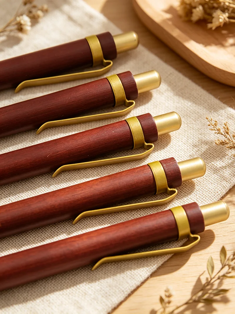 Custom Text Wooden Pen for Teacher's Day Gift Student Back-to-School Gift Mentor Appreciation Writer's Gift
