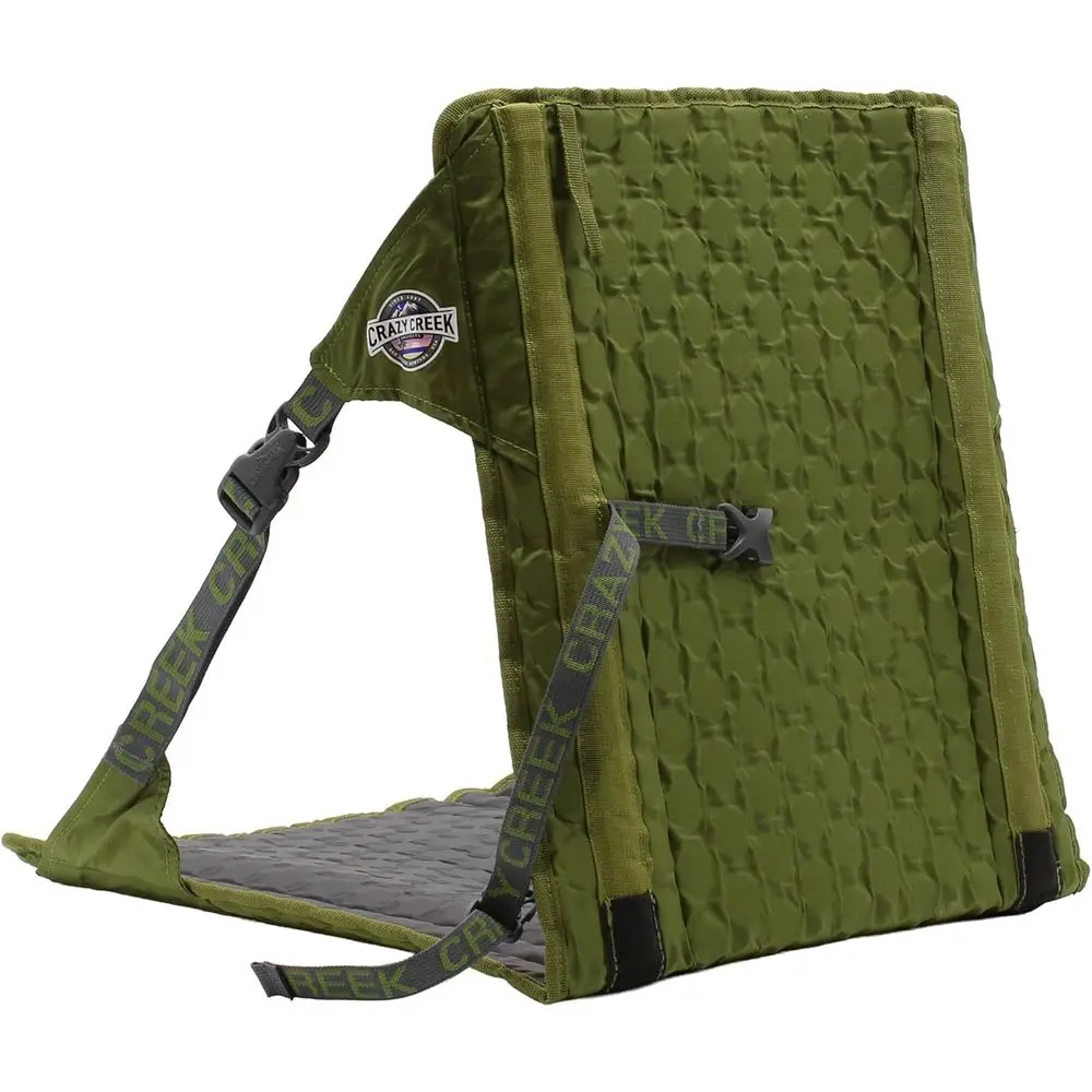 

Portable All-Terrain Chair with Adjustable Straps, Compact, Water-Resistant, Olive