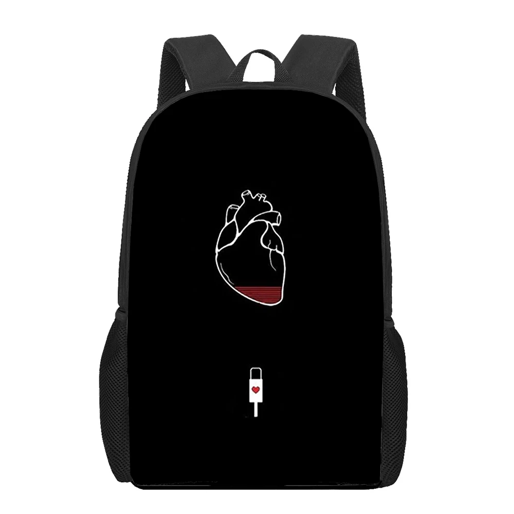 PNL Hip Hop Rapper Pattern Backpack Girls Boys Book Bag Students Daily School Bags Teenager Woman Men Casual Storage Bagpack