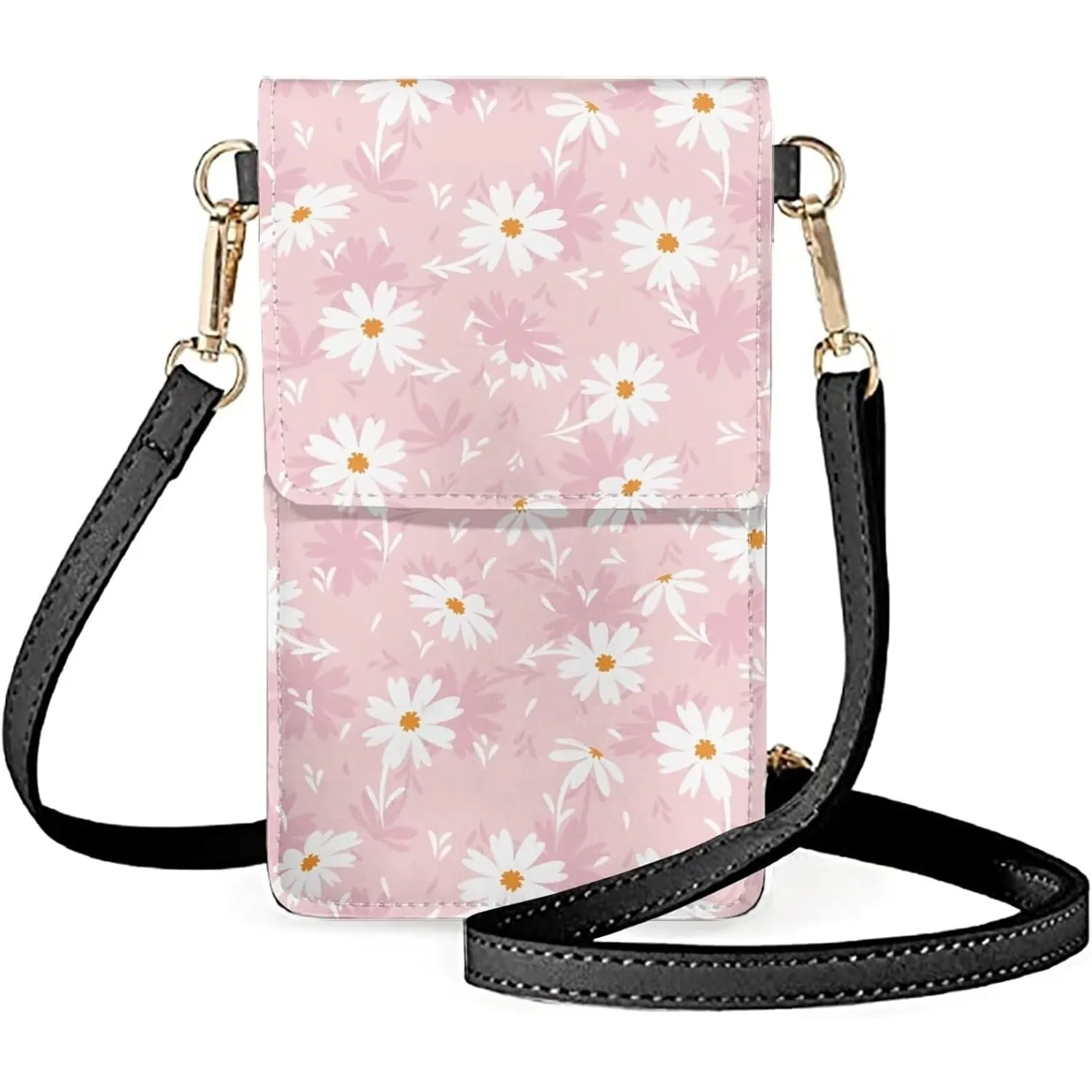 

Small Crossbody Bags for Women Fashion Leather Travel Mobile Phone Pouch Key Holder