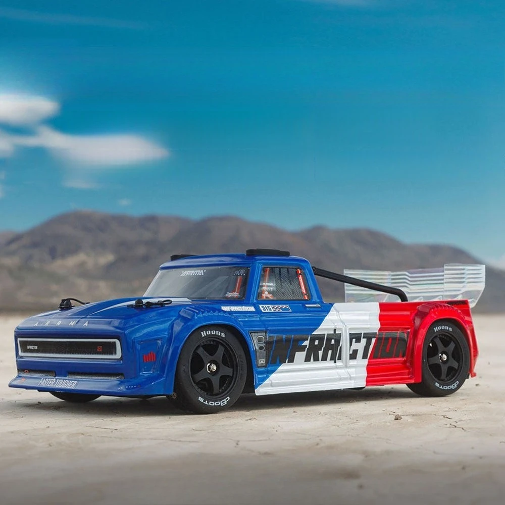 1/8 Scale RC Crossover V4 Street Car Brushless 4WD Remote Control High‑Speed Electric Model Car Collectible Toy Gift for Boys