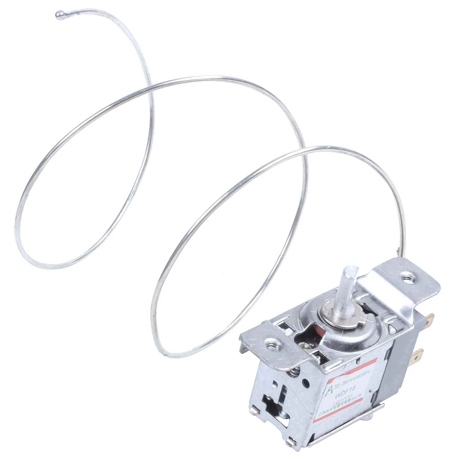 直径シャフト冷蔵庫サーモスタット、ac 220v-250v、ボルト5(4) a、3ピン、5.8mm