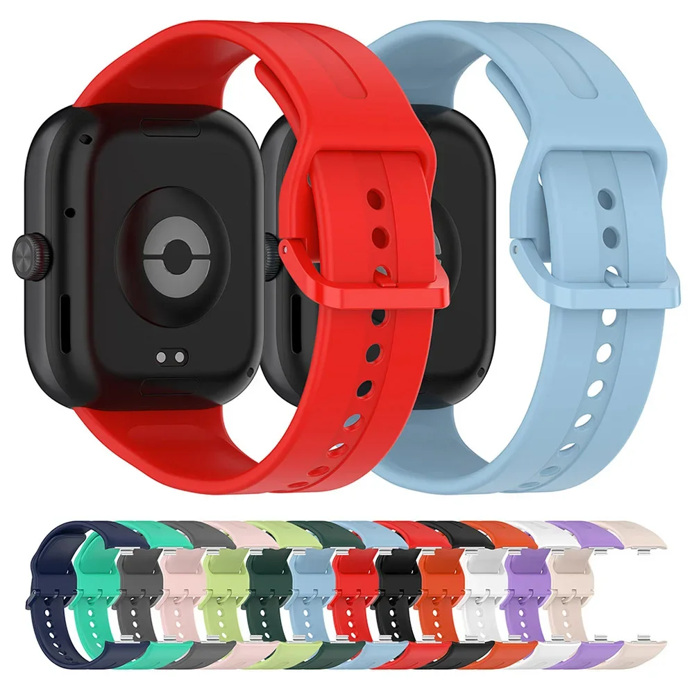 Silicone Bracelet Strap For Redmi Watch 5 Replacement Watch Band For Xiaomi Band 9 Pro image 5