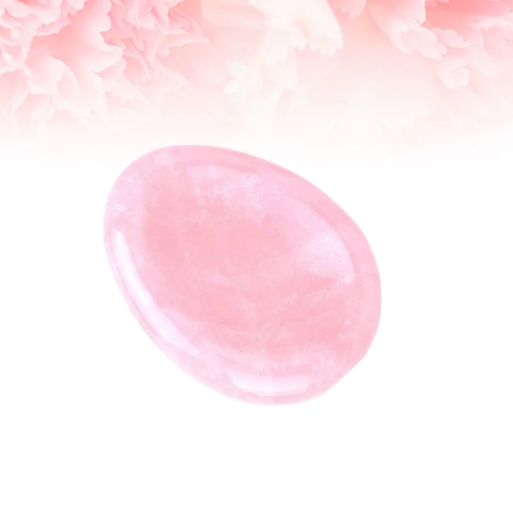 Roze Jade Massagebord Gemakkelijk vast te houden Statische gezichtsnek Terug Spa Care Tool Board Fysiotherapie Massager