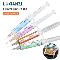 LUXIANZI Syringe Rosin Solder Paste For Phone SMD BGA IC PCB Welding Repair Tools Needle Tube Soldering Tin Paste No-Clean Flux