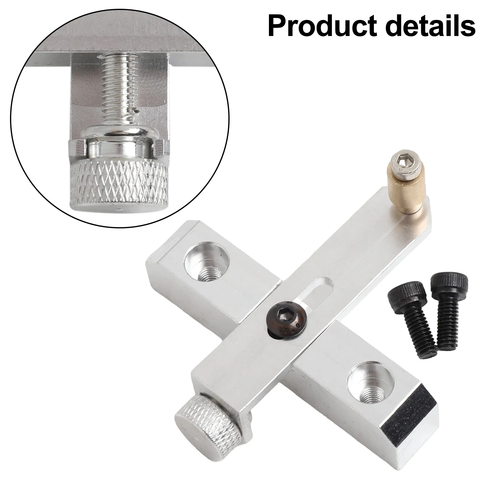6.3*6.3*2cm Guitar Luthier Tool Precision Router Tool For Guitar Electric Instrument Part Versatile Compatibility