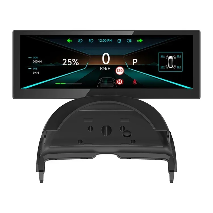 2026/Hot-selling/Ruiyyco 2024 China wholesale price electronic car 8 inch hud digital instrument cluster lcd meter dashboard for
