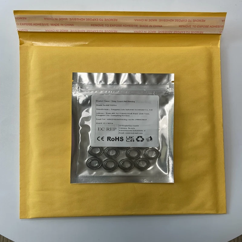 

10 шт. S687ZZW4 шарикоподшипник из нержавеющей стали 7X14X4 мм радиальные подшипники