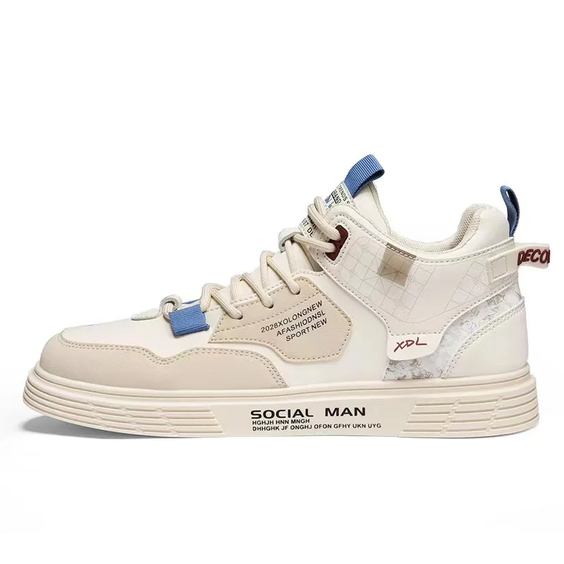 

Fipatbu Mens Fashion Sneakers High Top Walking Shoes Sport Athletic Casual Shoe Vogue Stylish Men