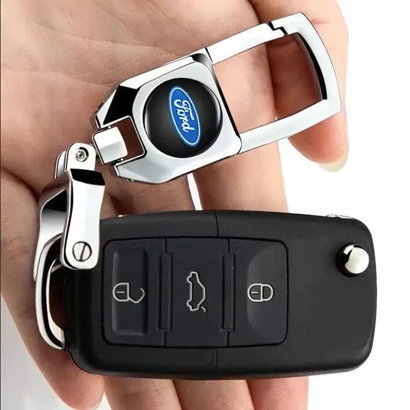 

Металлические автомобильные брелки, кольца, подвеска для Ford Explorer Ranger F150 F250 MK3, Fiesta Focus Fusion Escape, брелки