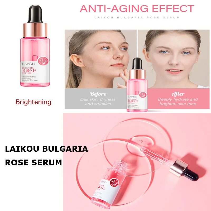 

LAIKOU Nourish Essense17ML Japan Sakura Serum Brightening Moisturizing Oil Control ​Refreshing Serum Skin Care Skin Face Care