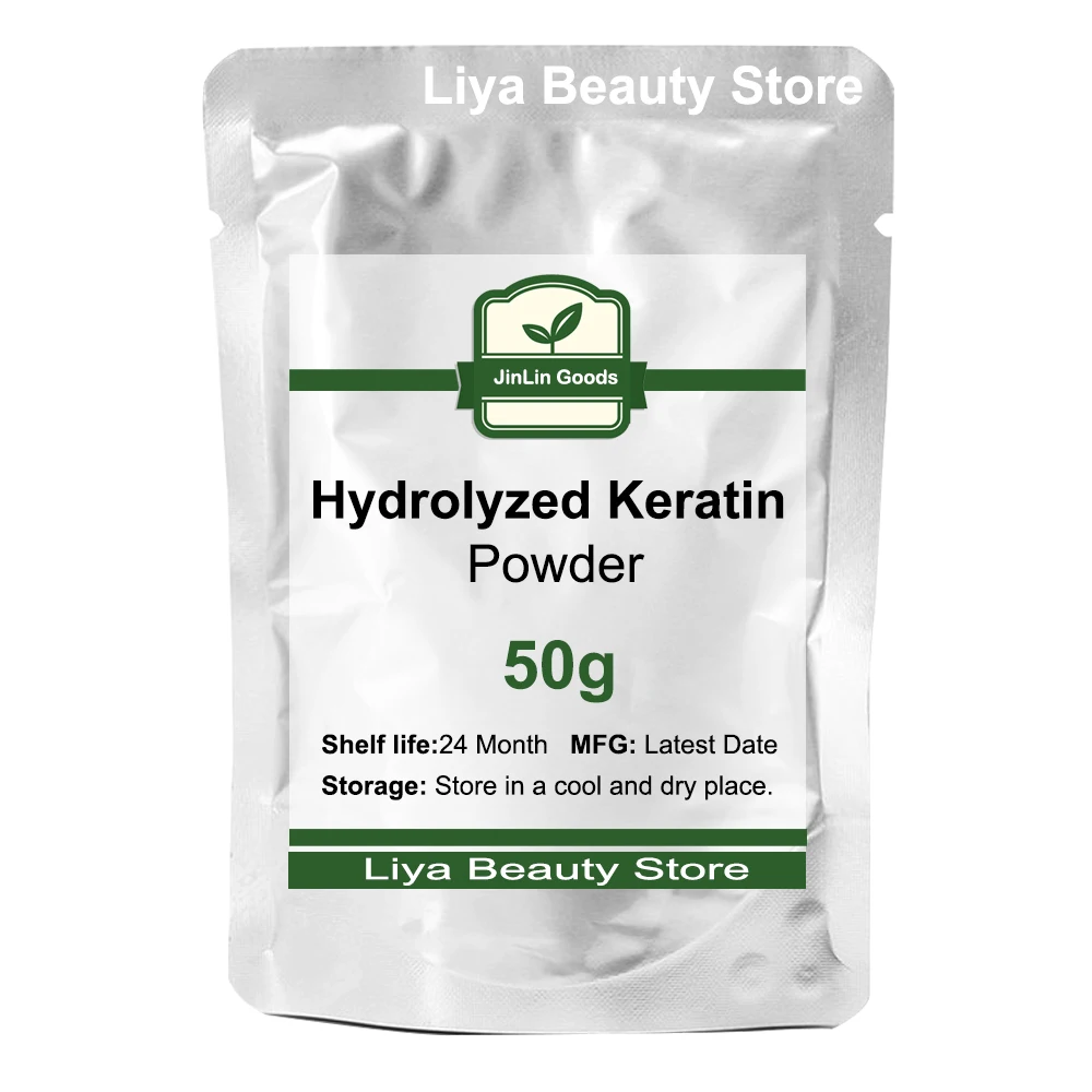 Cosmetic Raw Material Hydrolyzed Keratin Powder For Hair Care Moisturizing Repair