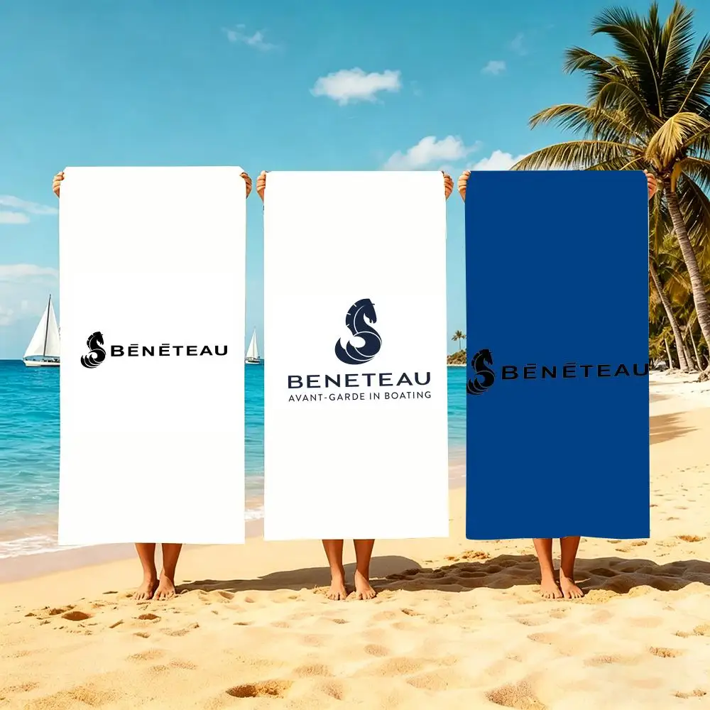 Brand Beneteau Towel Microfiber Beach Towel Quick Dry Absorbent Soft for Swimming Yoga Resort Travel Camping