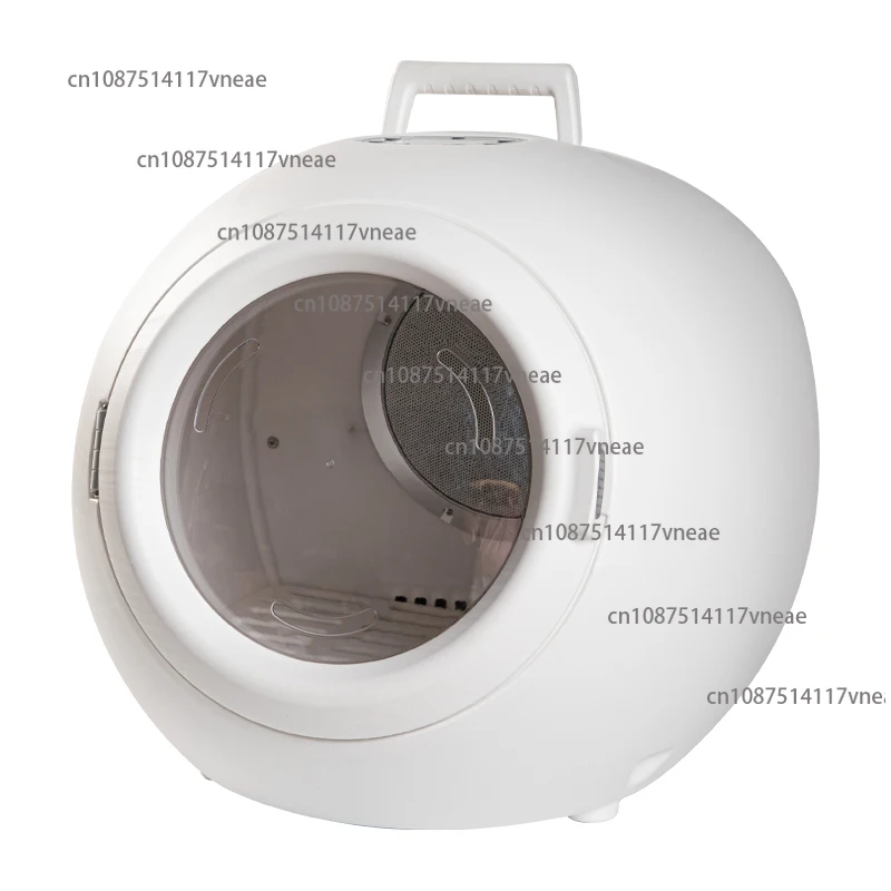 Portable 45L Eco-Friendly Rechargeable 4-Speed Automatic Pet Hair Dryer Box Super Quiet Fast Drying for Cats Small Dogs