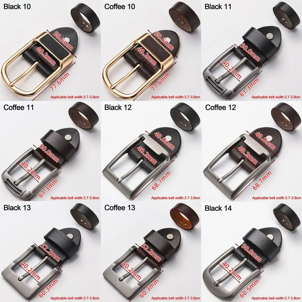 Business Accessories Adjustable Belt Replacement Buckle DIY Alloy Automatic Buckle Belt Buckle