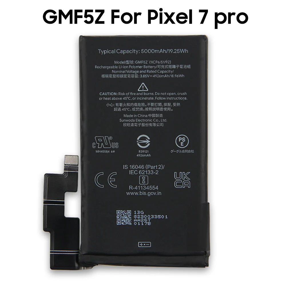 Replacement Phone Battery GMF5Z GZE8U GP5JE For Google Pixel 7 Pro Pixel 7 Pixel 7A with Tools - Image 2