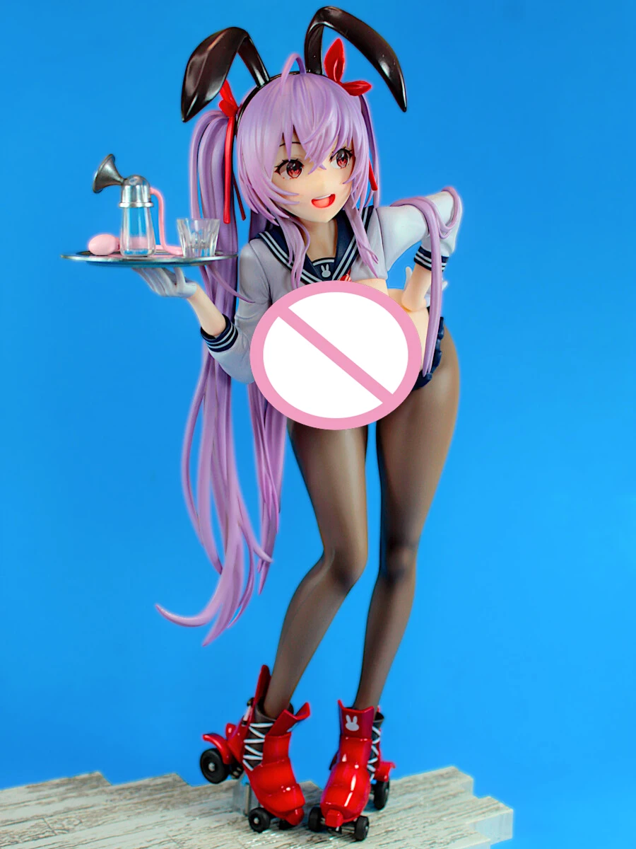 26CM Native Rocket Boy Twintail-chan 1/6 Sexy Girl Anime Action Figures PVC Hentai Collection Doll Model Toys Gifts Figurine