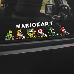 Nuovo gioco classico Super Mario adesivi per auto creativo carino moto auto elettrica novità adesivi riflettenti per copertura graffi regalo