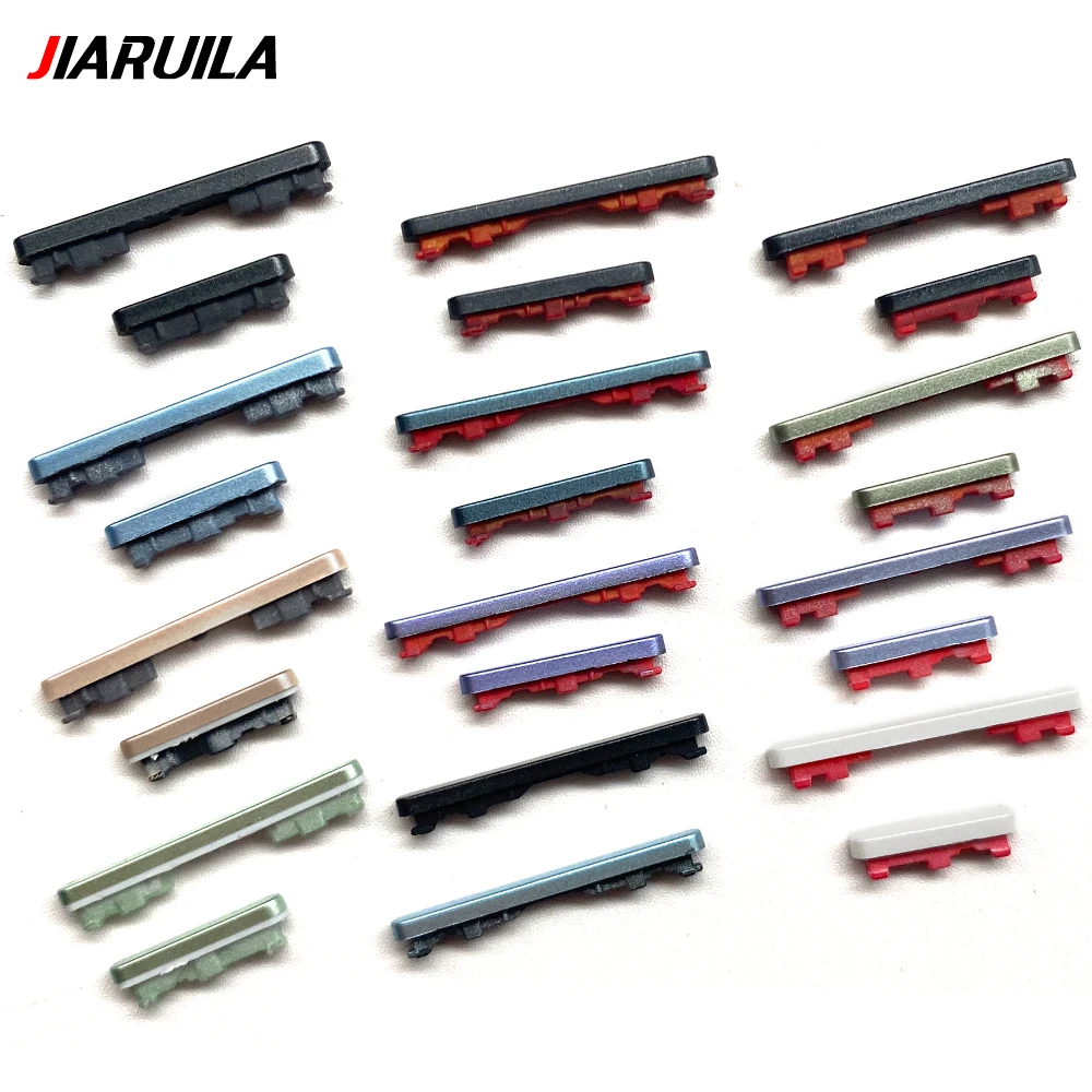 ปุ่มด้านข้างใหม่ปุ่มปรับระดับเสียงและอะไหล่สำหรับเสี่ยวมี่ เรดมี่หมายเหตุ 13 4G หมายเหตุ 13 โปร 5G