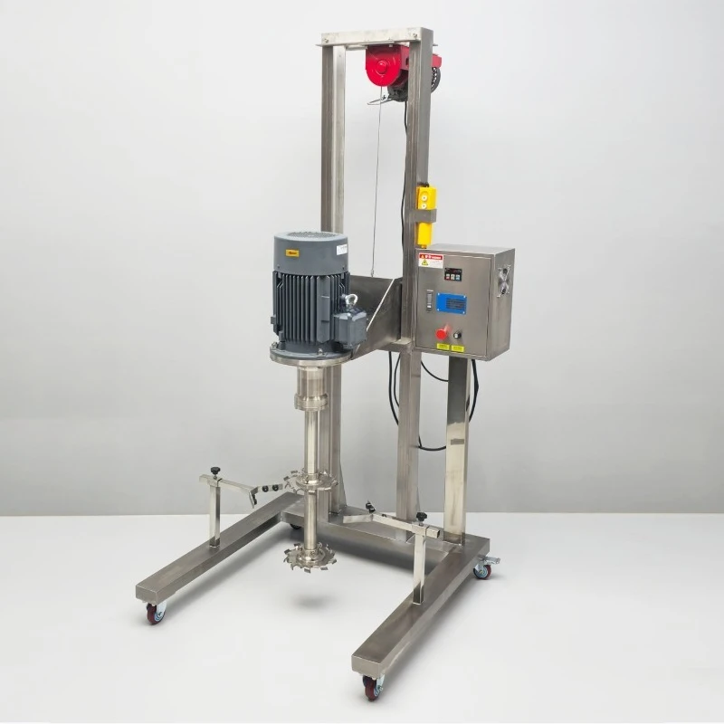 High Speed Shear Dispersion Mixer Lifting Chemical Coating Disperser Industrial Grade Mixer