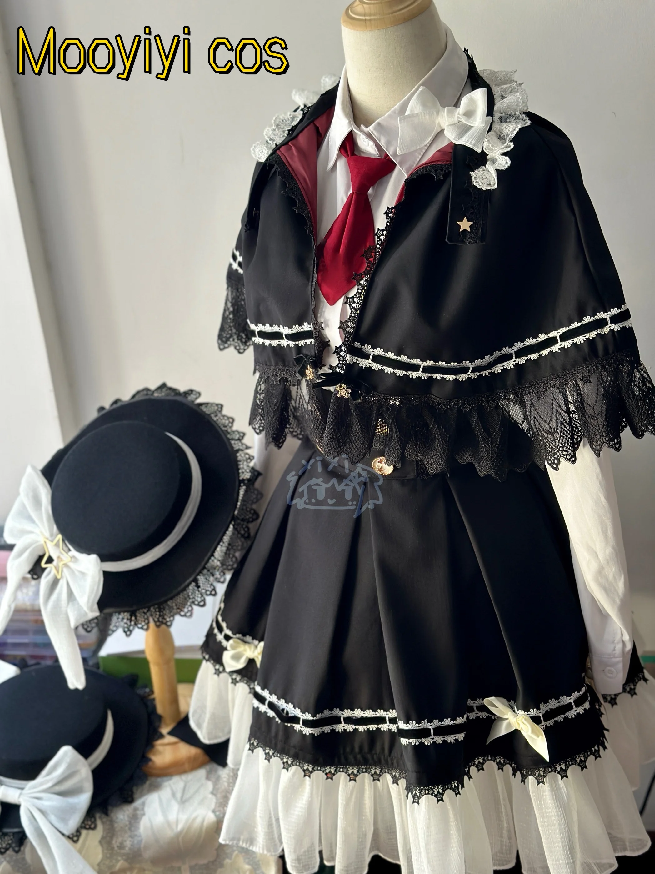 ゆ*読様 東方project コスプレ　衣装　宇佐美蓮子 新しい宇佐美蓮子コスプレ東方プロジェクト衣装ハロウィンクリスマス