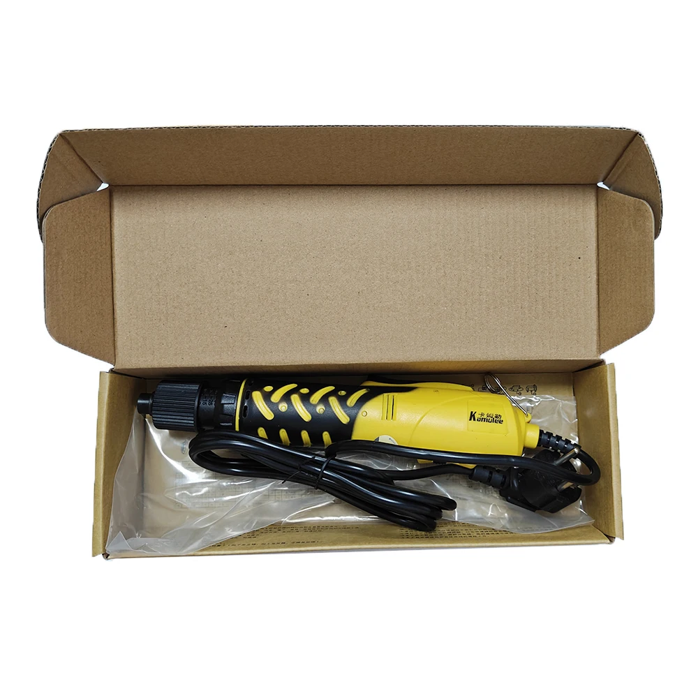 AhuHardware Electric Screwdriver Electric Batch Industrial Grade In-line Torque Power Tool Screw Driver 110V 220V Power Repair