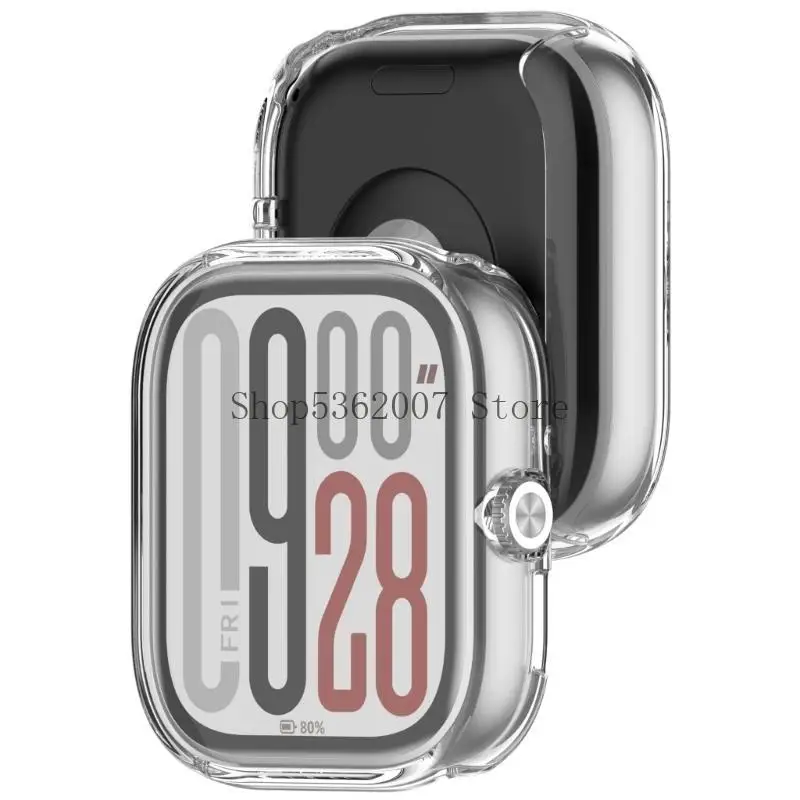 Крупный корпус с полным освещением с пленкой для просмотра 5 ESIM Protector Cover Watch Scrector Protector Film SmartWatch Shell